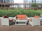  Комплект мебели Rattan Premium 4 (диван, 2 кресла, стол)