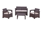 Комплект мебели Rattan Comfort 4 (диван, 2 кресла, стол) 